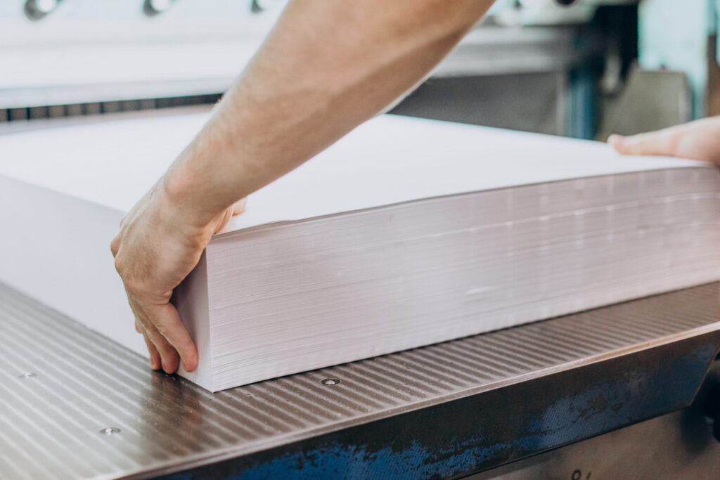 application image size adjustments paper industry